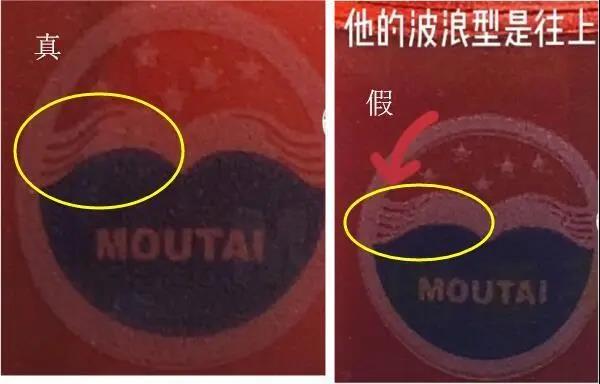 茅台酒胶帽logo对比